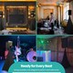 image 10 of Double-Sided Stretch Tripod Speaker DJ Stand Cover - Pack of 10