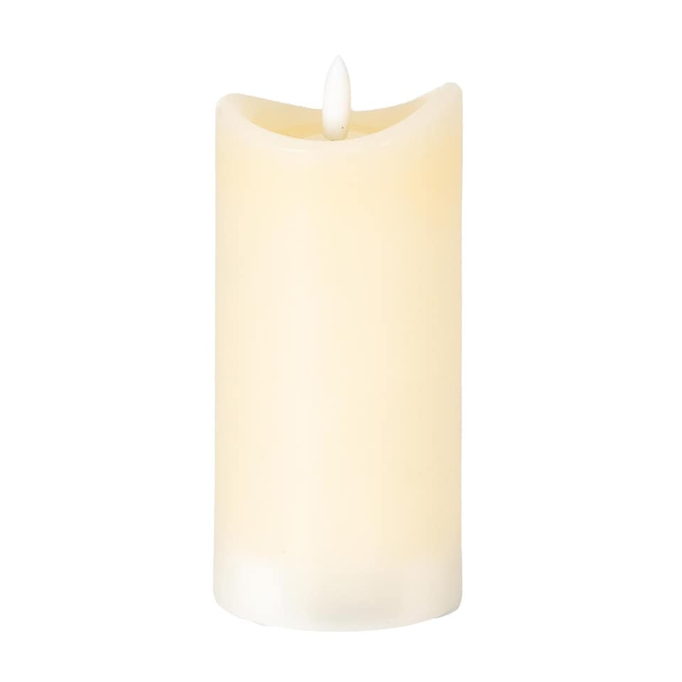 Hill Interiors Luxe Collection LED Candle (Batteries Included) | Cream | Cream | One Size | 1