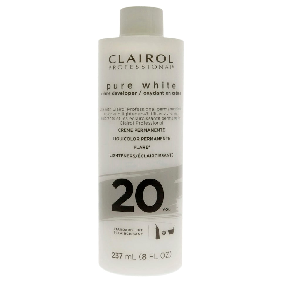 image 1 of Pure White 20 Volume Creme Developer by Clairol for Unisex - 8 oz Lightener