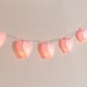 image 3 of ValueLights Pink String Light and LED .64W Bulb