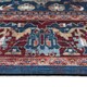 image 4 of KUKOON Washable & Non Slip Vintage Beige Medallion Area Rug 80cm x 150cm