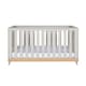 image 1 of Tutti Bambini Hygge Cot Bed - Light Oak/White Sand