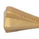 image 5 of Harbour Housewares Steel Wood Splitting Wedge - 1.8kg - Gold