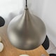 image 4 of Brosnan 1 Light Dome Ceiling Pendant Matt Nickel