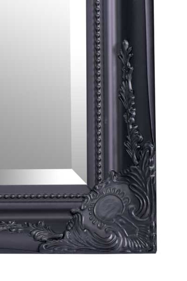 image 1 of Buxton Black Extra Large Leaner Mirror 200 x 140 CM | Black