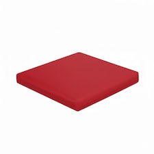 Waterproof Seat Pad Ideal for Indoor, Outdoor, Garden, or Patio Chairs | Red