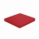 image 1 of Waterproof Seat Pad Ideal for Indoor, Outdoor, Garden, or Patio Chairs | Red