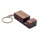 image 1 of MidOcean Code Keychain Phone Stand - Wood - One Size