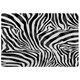 image 1 of Zebra Animal Print (Rug) Black | XL: 160x230cm