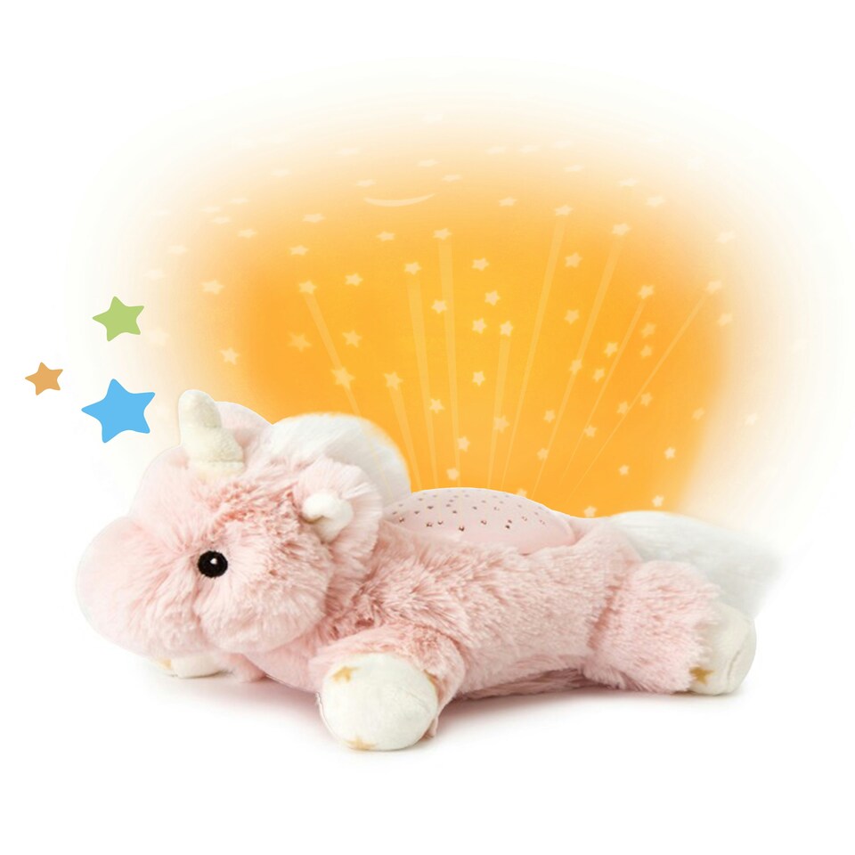 image 1 of Cloud.b Nightlight Dream Buddies™: Portable Plush Night Light with Star Projector Grey
