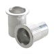 image 2 of M10 Alu Nut Serts Riveting Nuts Rivet Threaded Inserts Blindnut Rivnut 25pc