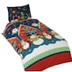 image 1 of Santas Grotto Christmas Polycotton Kids Duvet Cover Set With Pillowcase Multi | Single