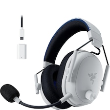 BlackShark V3 Pro for PlayStation - Wireless Active Noise Cancellation Esports Headset ANC - TriForce 50 mm Drivers - HyperSpeed 2,4 GHz - THX Spatial Audio - PS5/PC | White