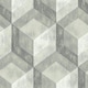 image 1 of NuWallpaper NU2085 Bauhaus Weathered Wood Peel & Stick Wallpaper, Grey Multi