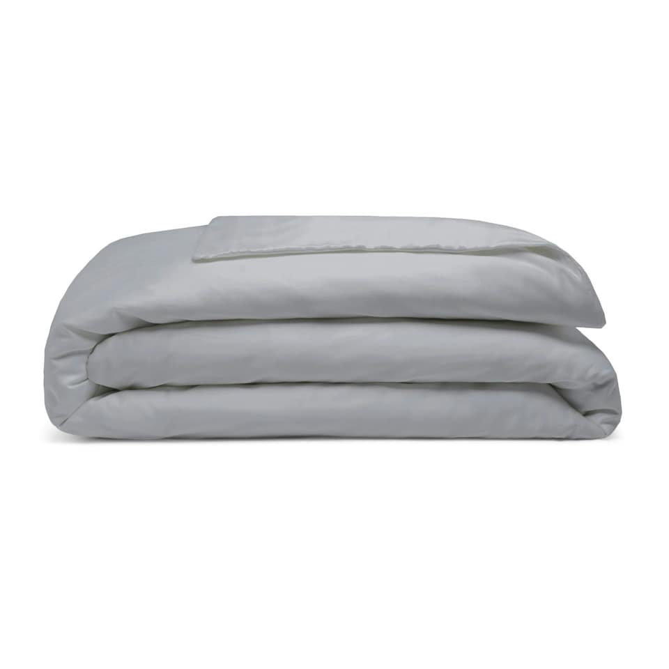 image 1 of Belledorm Pima Cotton 450 Thread Count Duvet Cover - Platinum - Kingsize