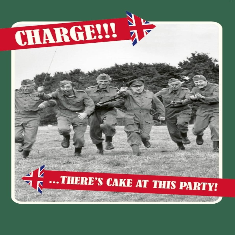 image 1 of Dad's Army Birthday Card