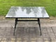 image 2 of Fimous High Back PE Rattan Sofa Set Outdoor Garden Furniture Dining Table Set Love Sofa 3 Seater Sofa Big Footstool