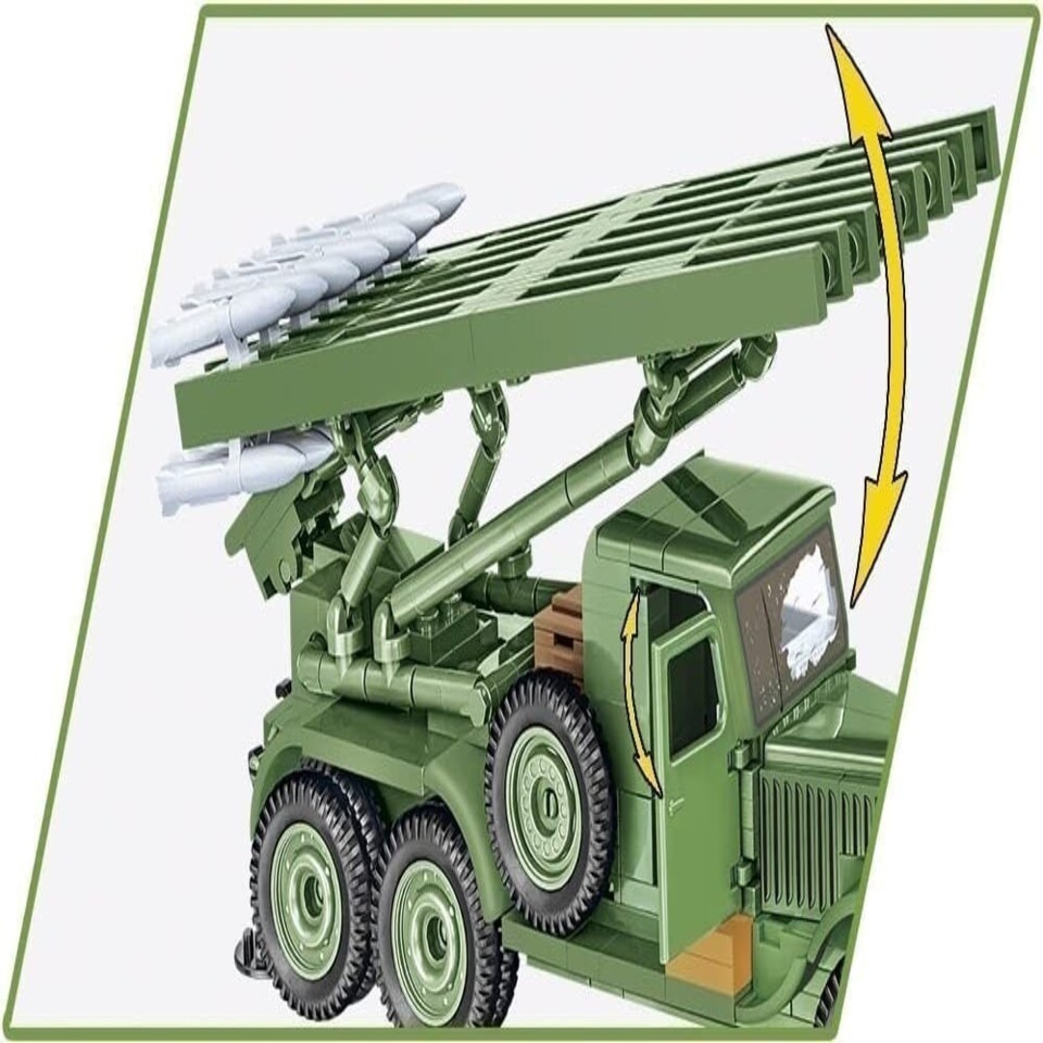 image 1 of Cobi - World War II - BM-13 KATYUSHA (ZIS-6) (440 Pieces)