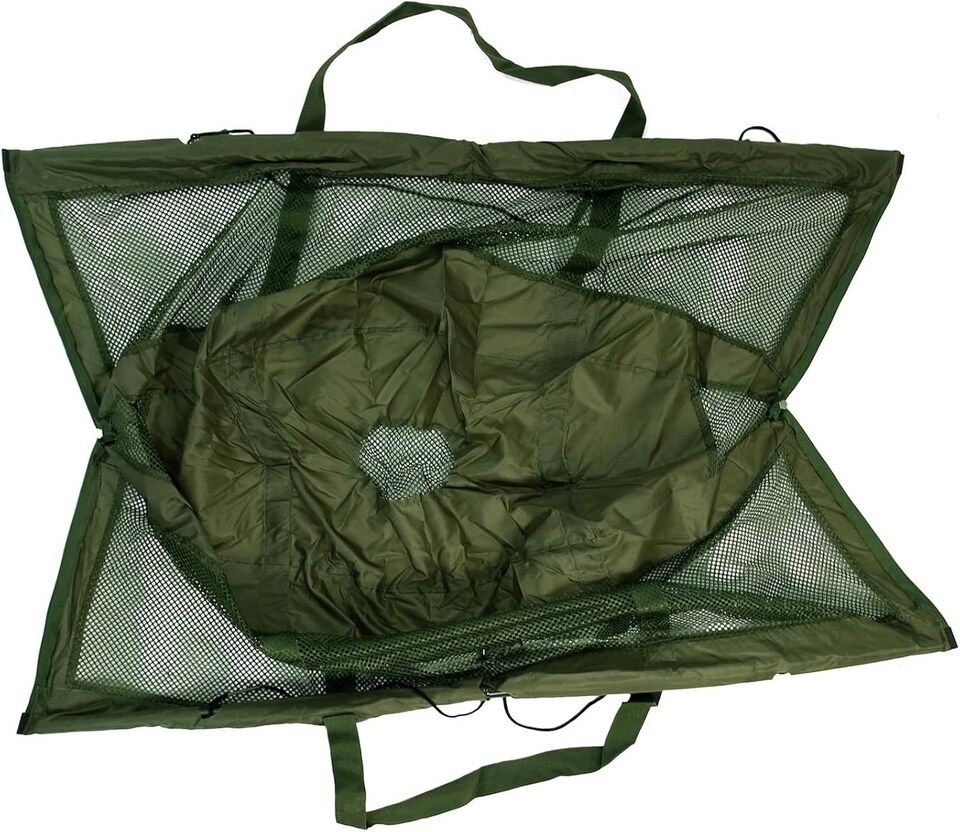 image 1 of Actiaspet Carp Fishing Weighing Sling with Carry Case 120 x 70 cm Green