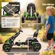 image 5 of AIYAPLAY Pedal Go Kart, Ride on Racer with Freewheel System, Brake, Non-Slip EVA Wheels, Metal Frame, Go Kart for Kids Ages 3-6 Years | Green