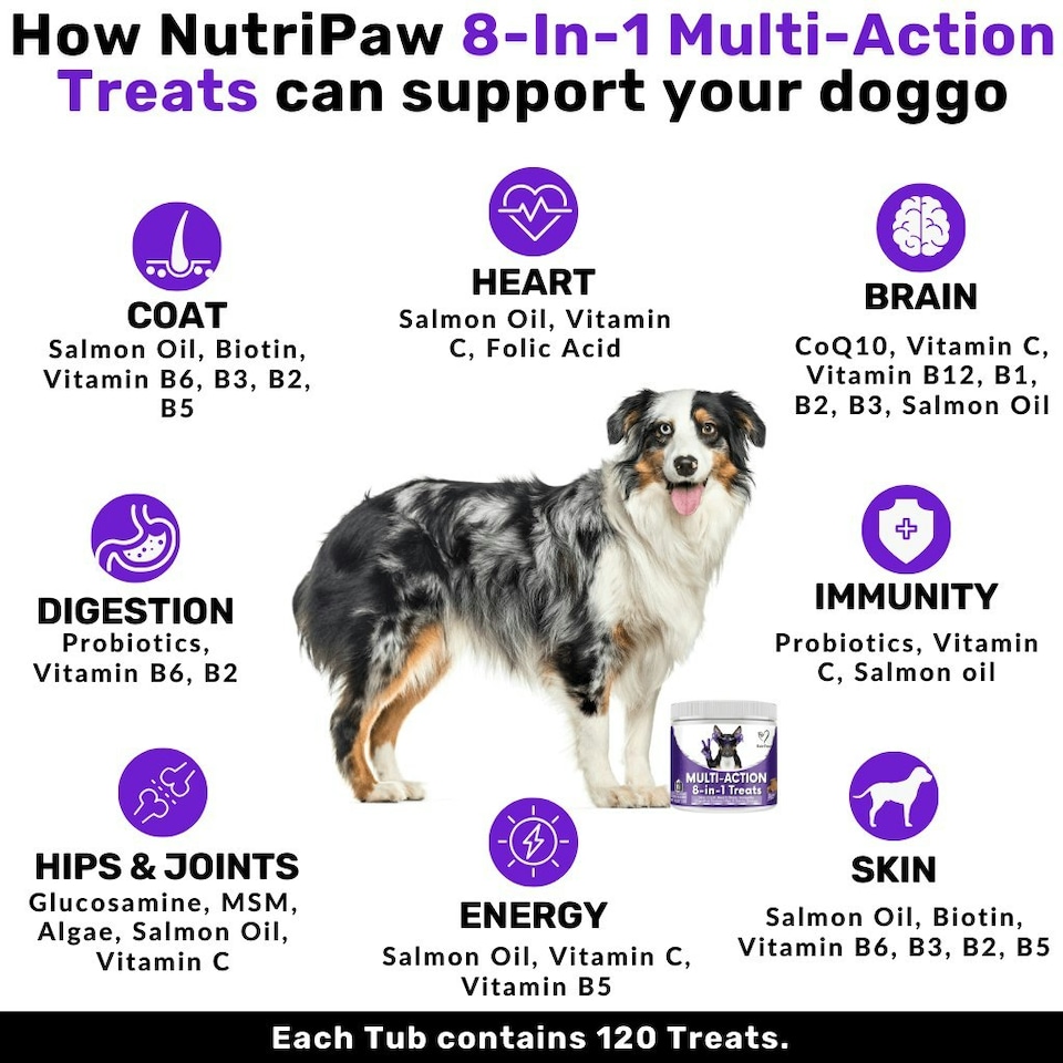 image 1 of 8-in-1 Multi-Action Treats