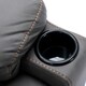 image 4 of Afton Technology Fabric Single Motor Rise Recliner Lift Mobility Chair (Charcoal)