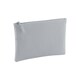 image 1 of Bagbase Plain Pouch - Light Grey - One Size | Grey
