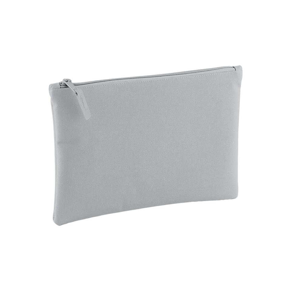 image 1 of Bagbase Plain Pouch - Light Grey - One Size | Grey