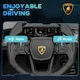 image 6 of AIYAPLAY Lamborghini Revuelto Licensed Ride On Car, with Suspension, Black