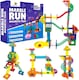 image 1 of Desire Deluxe Marble Run Ball Magnetic Building Blocks Kids Montessori Toys – Construction Tiles for Boys & Girls 3–8-Year-Old – Great Birthday
