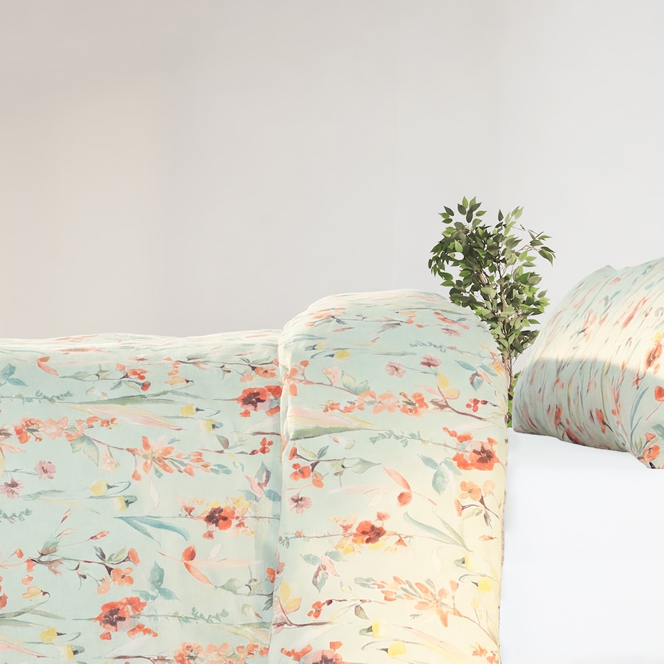 image 1 of Martex Studio Edition Spring Meadow Jade Duvet Cover Set - Double