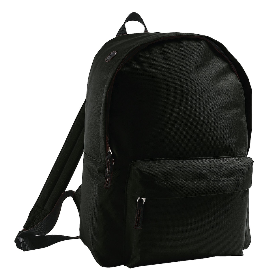 image 1 of SOLS Rider Backpack / Rucksack Bag - Black - ONE