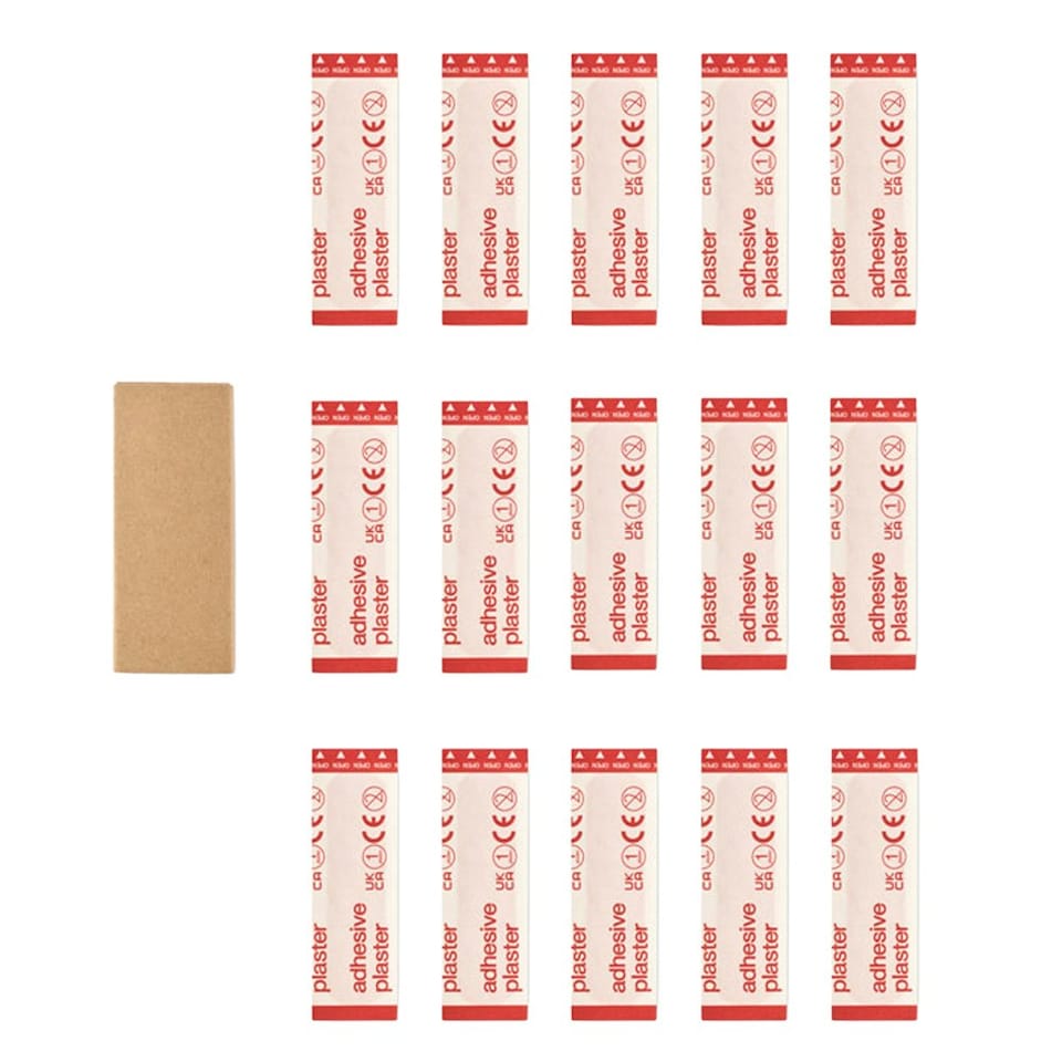 image 1 of MidOcean Ouch Plasters (Pack of 15) - Beige - One Size