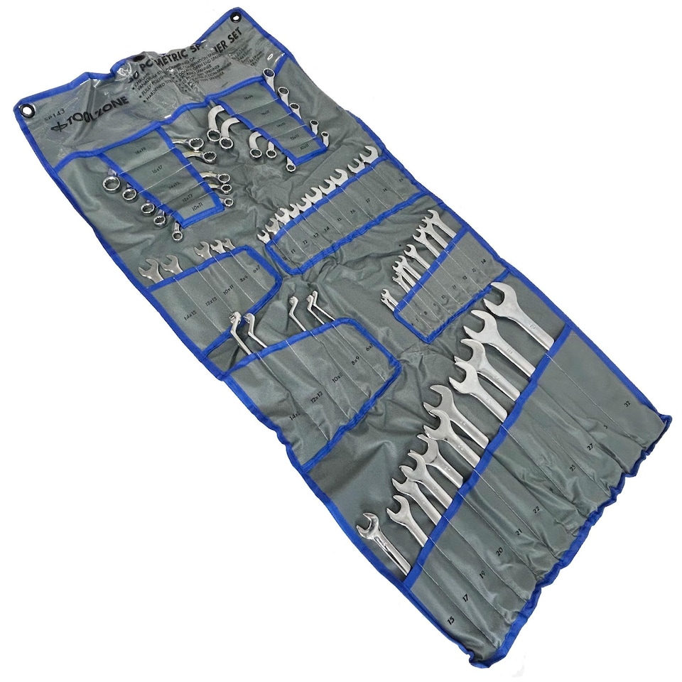 image 1 of 50pc Multi Purpose Metric Combination Spanner / wrench Set AN015
