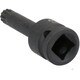 image 3 of M12 x 78mm Impacted Impact Extra Long Spline Bit 1/2" Drive Male Socket