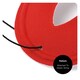 image 4 of 3 Piece Red Nose Set - Red Nose, Wig & Satin Bow Tie Red | One Size