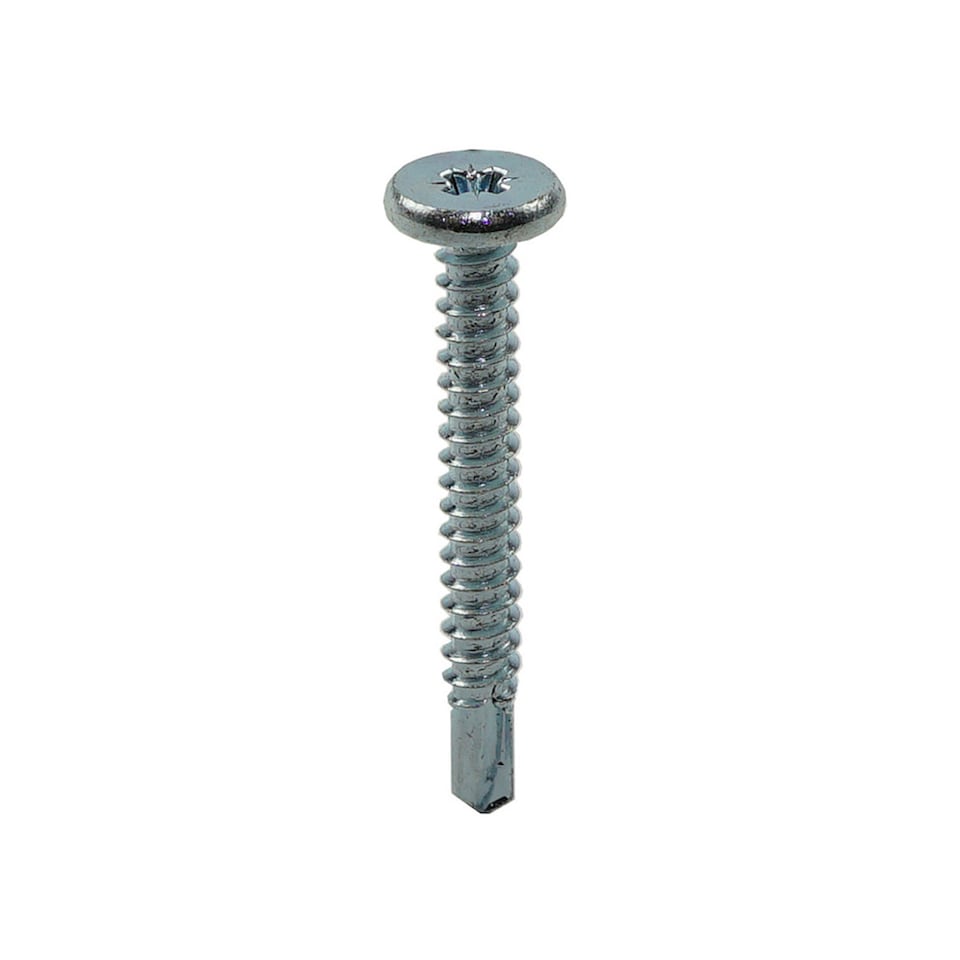 Jcp Fixings Metalfix Self-Drilling Screws 4.8 x 25mm Box of 200 ...