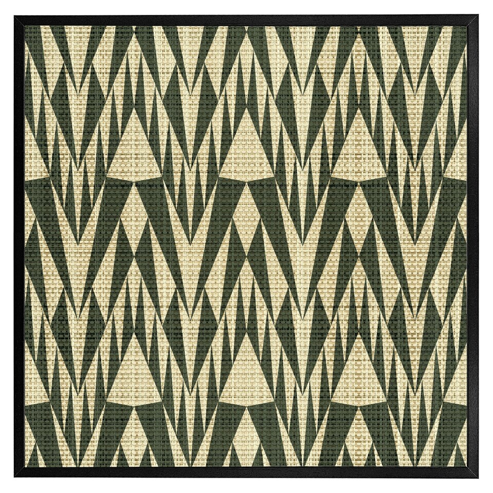 image 1 of Geo pattern (Picture Frame) Grey | XL