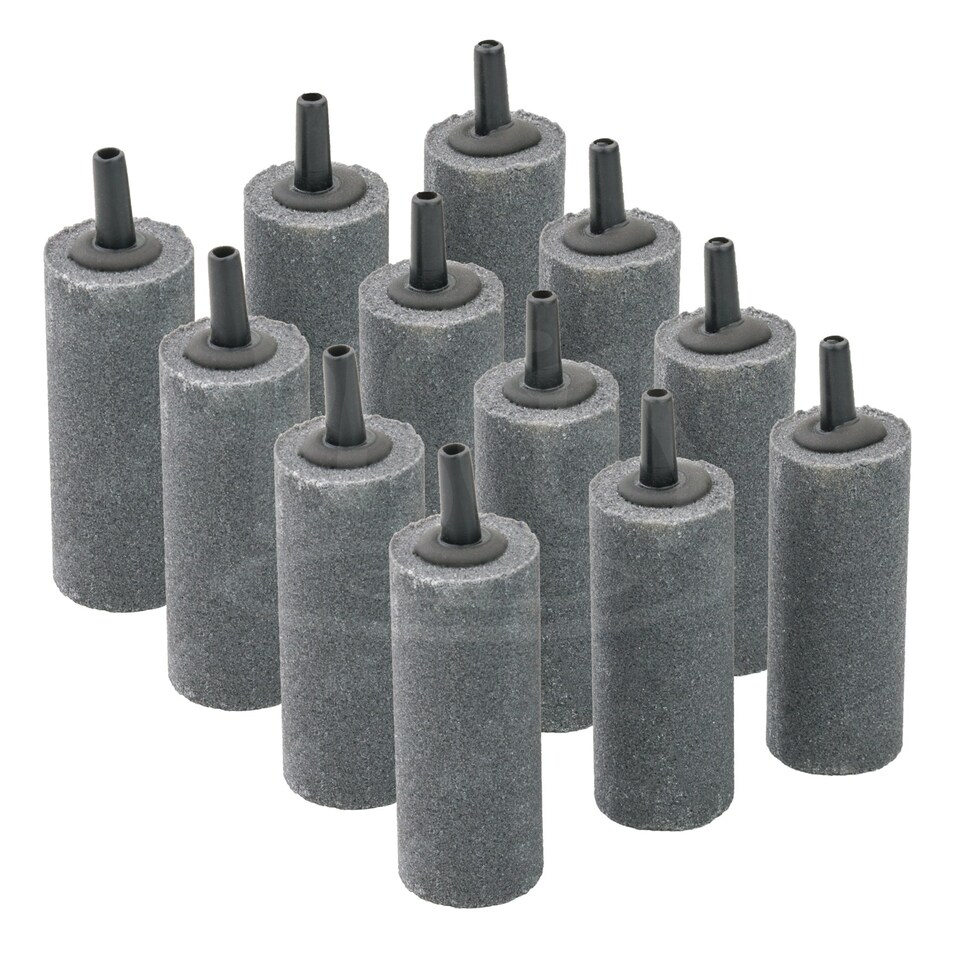 image 1 of Pisces 20 x 50mm Pond or Aquarium Airstone - 12 Pack