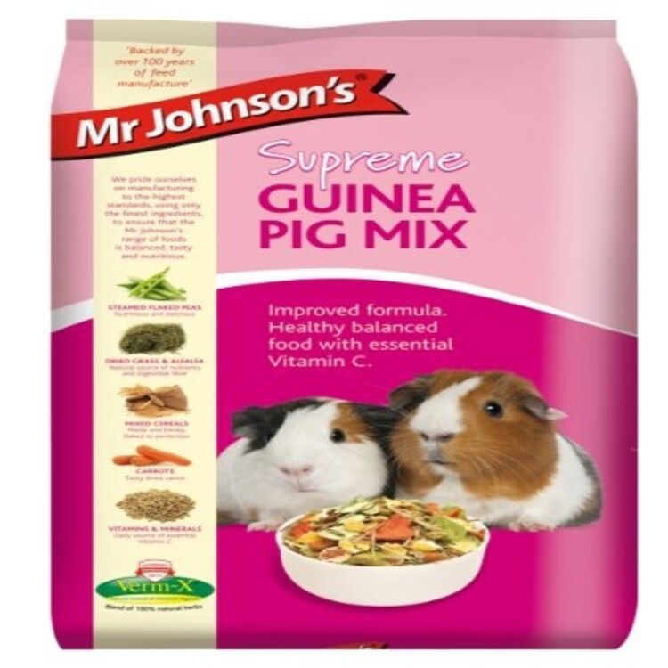 Mr Johnson's Supreme Guinea Pig Mix 900G (Pack Of 6)