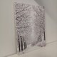 image 3 of 40 x 30cm Touch Operated Christmas Winter Avenue Fibre Optic Light Up Wall Canvas
