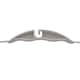 image 4 of JVL Plastic Peg Basket, Grey with 36 Prism Soft Touch Mini Plastic Pegs, Multi