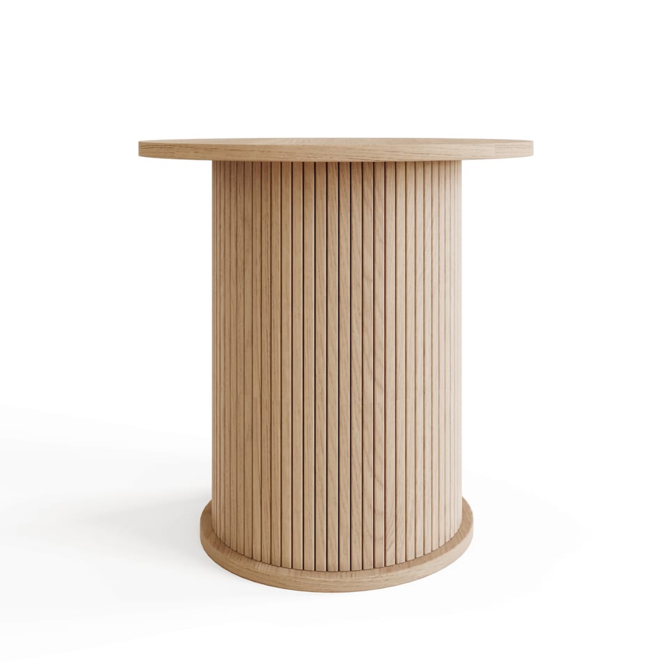 image 1 of Omari Side Table | Brown | Oak