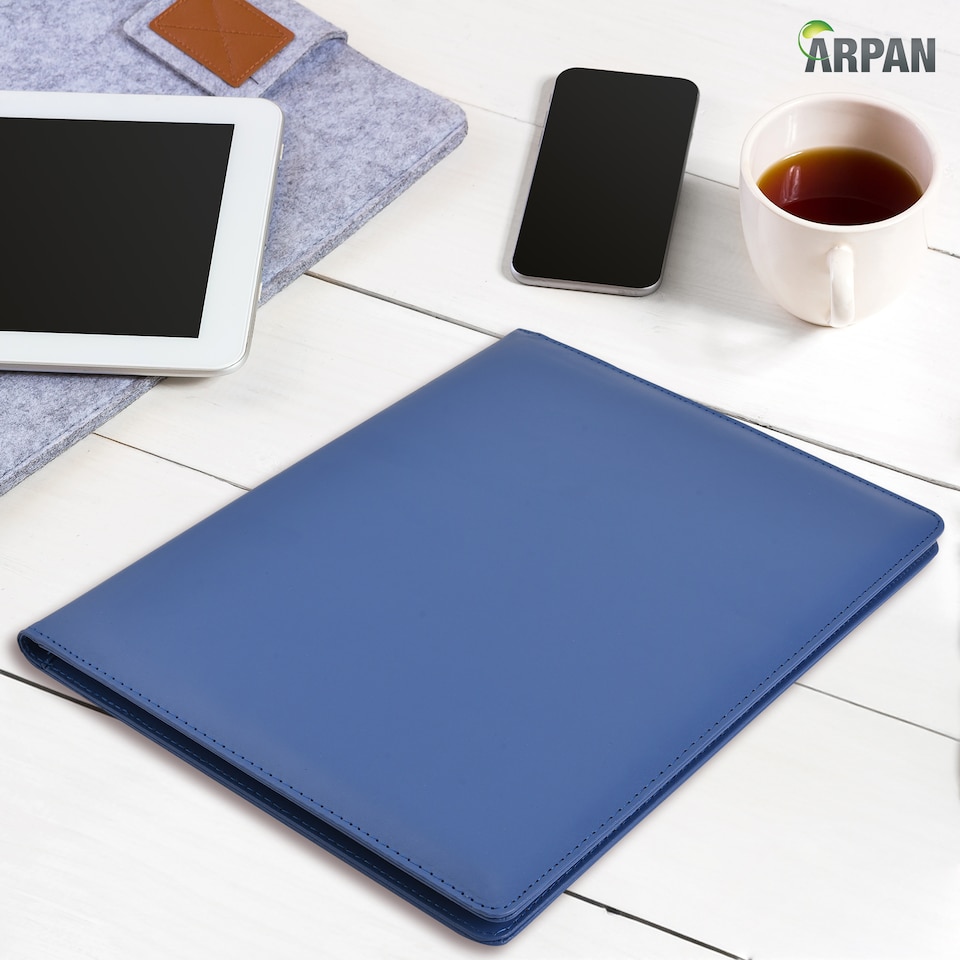 image 1 of A4 Professional Display Book with 24 Pockets 48 Sides – Portfolio Folder A4 for Certificates & Documents – Presentation Folder, Professional Portfolio for Office, School & Interviews