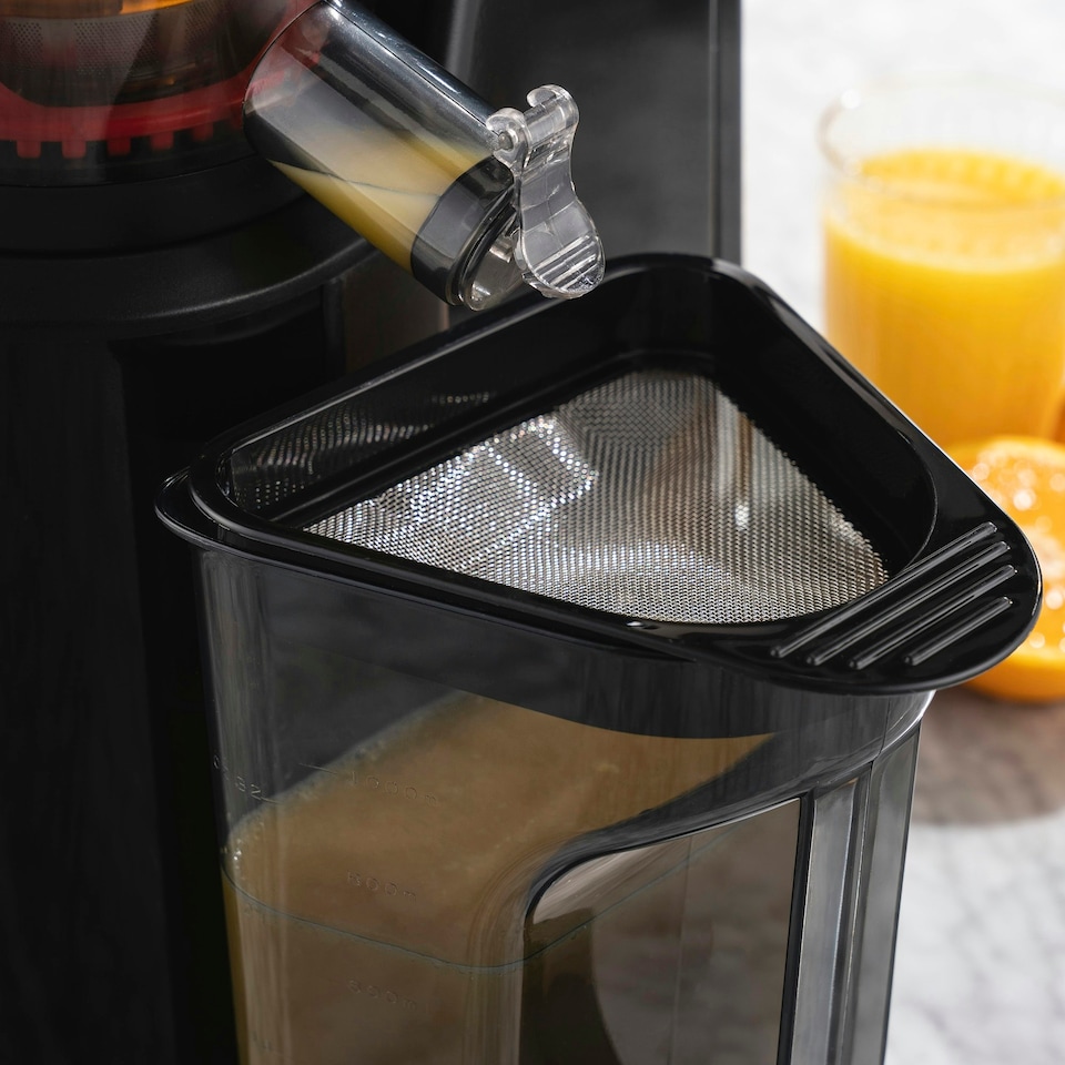 image 1 of Cooks Professional Slow Masticating Juicer | 400W | Large Chute | Low Noise & Easy Clean | Black