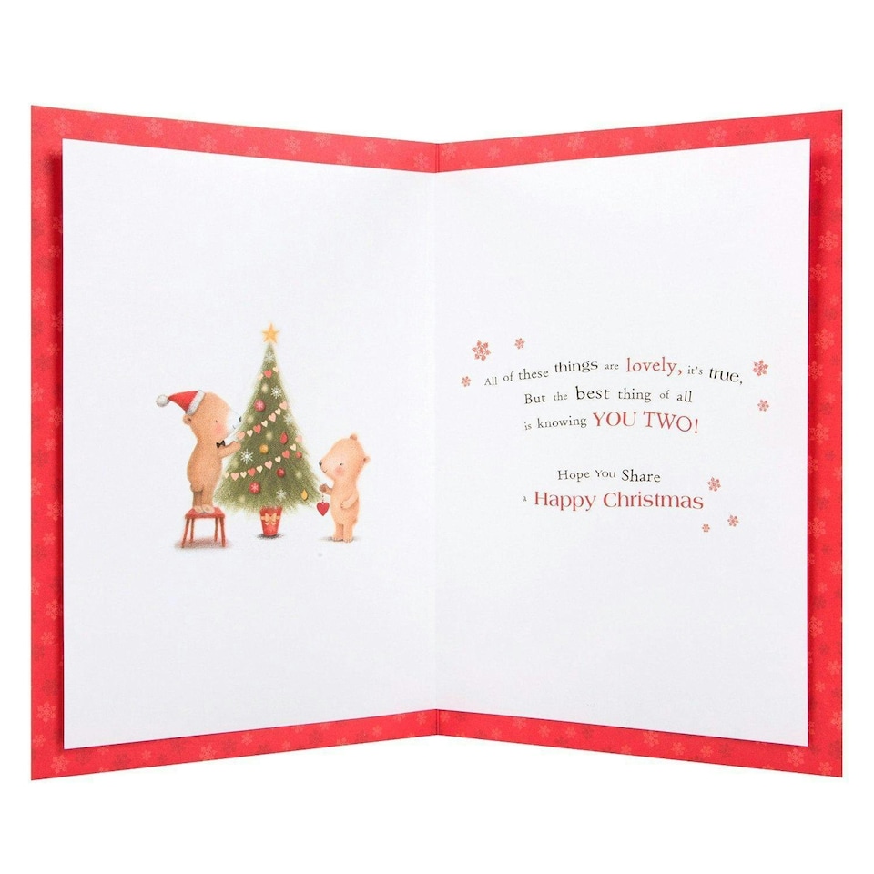 image 1 of Christmas Card To Both 'You're Brilliant' Large
