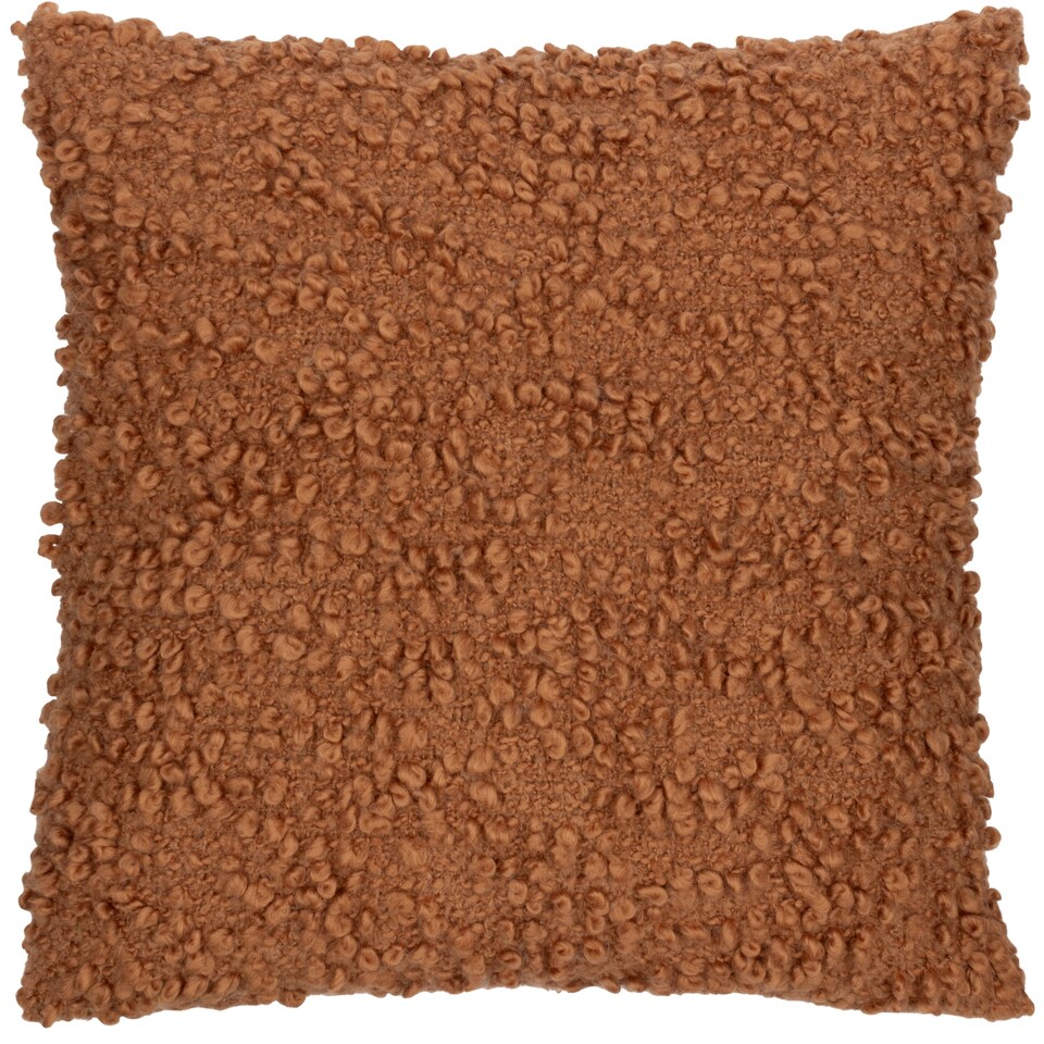 image 1 of Yard Ulsmere Boucle Cushion, Ginger, 45 x 45cm