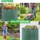 image 3 of 2 x 500L Garden Waste Bags GIOVARA Waterproof Heavy Duty, Waterproof, Foldable, Reusable Garden Waste Bags