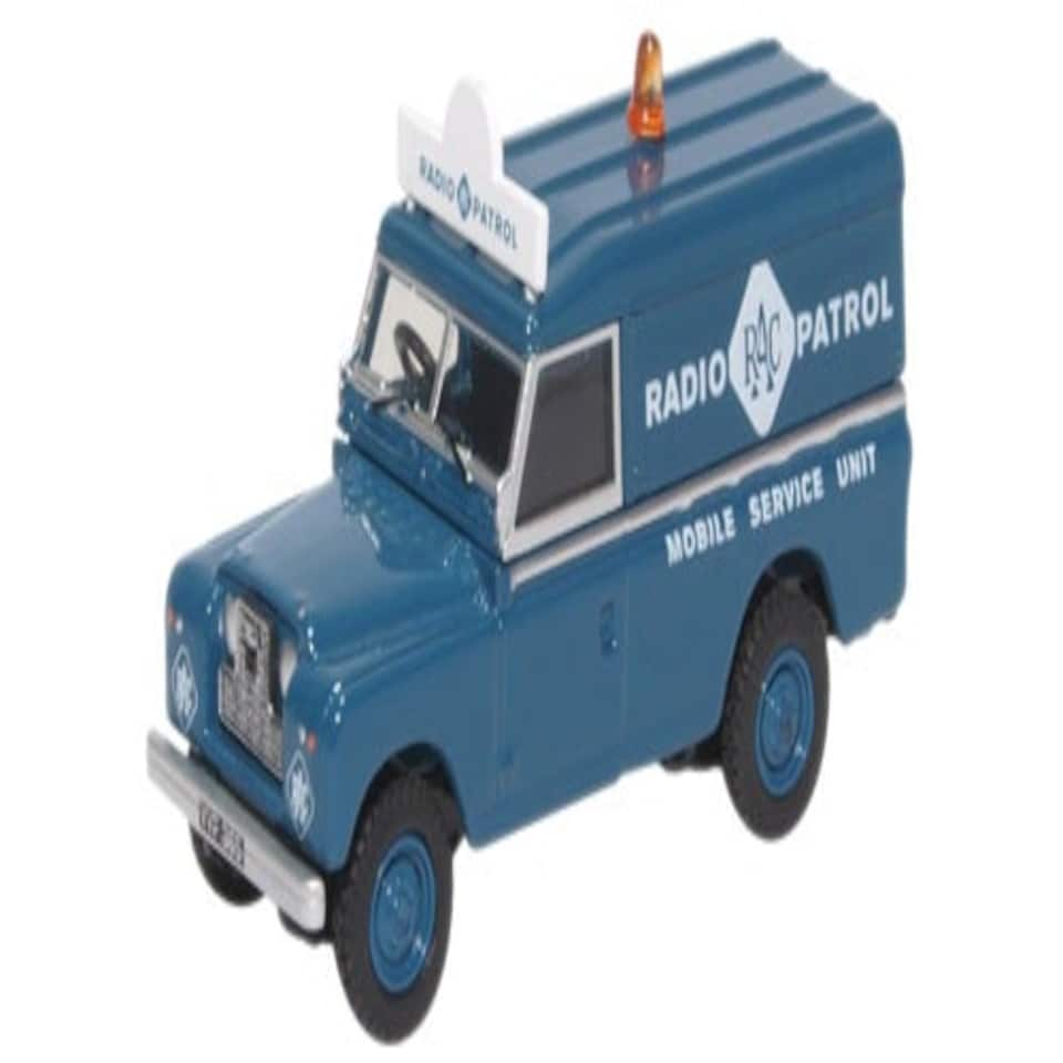 Oxford Diecast Land Rover Series II LWB Hard Top RAC Radio Patrol