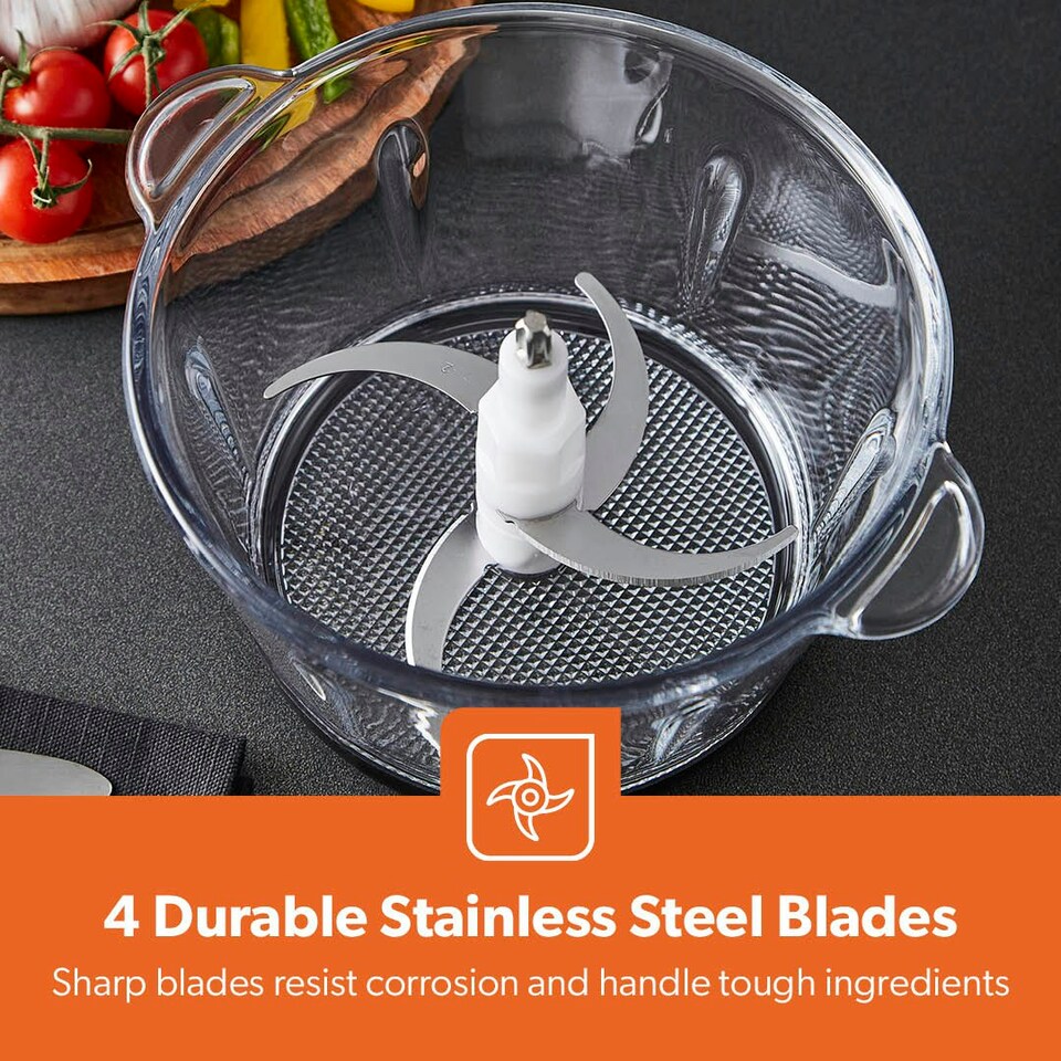 image 1 of GEEPAS Mini Food Processor, 2L | 500W